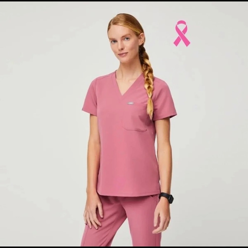 figs scrub new Catarina top quartz size XS